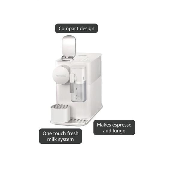 NEW De’Longhi Nespresso Lattissima One  Espresso Coffee Machine Milk Frother - Picture 5 of 7